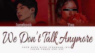 [YOUR DUET WITH JUNGKOOK] We Don't Talk Anymore; by Charlie Puth || Silv3rt3ar c