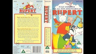 Original VHS Opening: The All New Adventures Of Rupert - Rupert And The Sage Of 