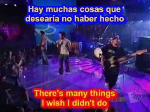 Hoobastank - The Reason ( SUBTITULADO INGLES ESPAÑOL )