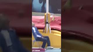 Amazing Female Pole Vaulter