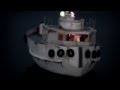 RC Tug Boat Fishing Boat home-made