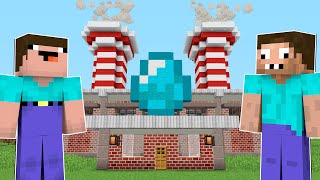 Нуб И Про Открыли Завод Алмазов В Майнкрафт ! Нубик И Троллинг Ловушка В Minecraft Дак Плей