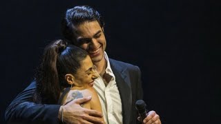Matteo Bocelli And Silvia Colloca Singing Cant Help Falling In Love
