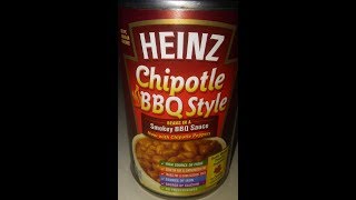 Heinz Chipotle Bbq Style Beans 2017