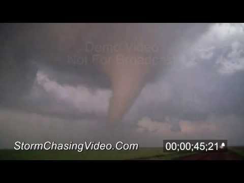 5/18/2013 Sanford, KS Large Cone Tornado Stock Footage Catalog