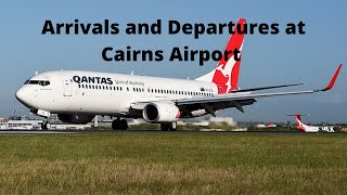 Arrivals And Departures At Cairns Airport
