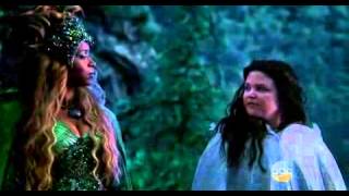 Once Upon A Time 4X13 Unforgiven Maleficent Transforms To A Dragon And Burns The Guards