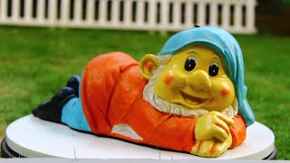 Wonderland Relaxing Garden Gnome Figure