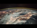 Видео Восход солнца - снято в космосе с МКС - Россия