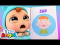 It's Okay to be Sad Baby John | Little Angel Kids Songs & Nursery Rhymes