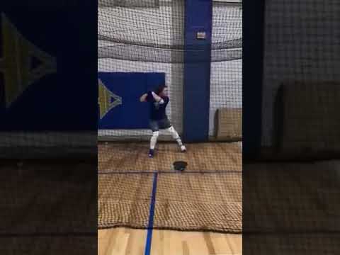 Jackson Leck_batting practice