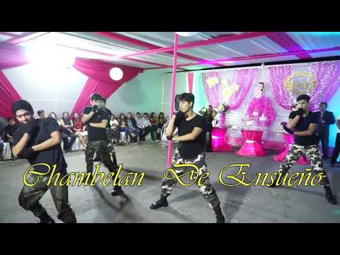baile sorpresa con Guardia chambelan de ensueƱo