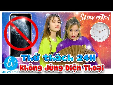 Thử Thách 24h Không Dùng Điện Thoại I Linh Vyy Official @Vê Vê Channel @Linh Barbie