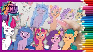 My Little Pony: Yeni Bir Nesil 🦄 Midillilerinizi renklendirin MLP