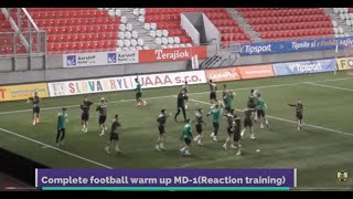 Complete Soccer Warm Up Md-1 Reaction Training