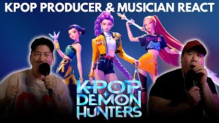 Musicians React & Review K-Pop Demon Hunters