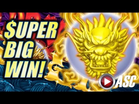 ★SUPER BIG WIN!★ IT’S ELECTRIC!! 5 DRAGONS GOLD (Aristocrat) Slot Machine Bonus