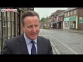 David Cameron Reflects On European Election Results