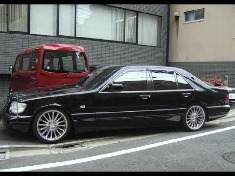 Haku's W140 SClass Mercedes Benz in Tokyo