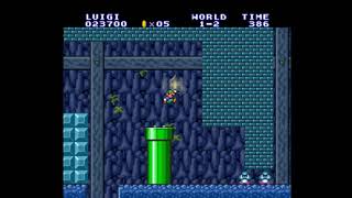 Game Over Super Mario Bros. Lost Levels Snes