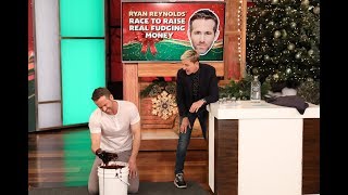Ryan Reynolds Gets Dirty in 'Ryan Reynolds? Race to Raise Real Fudging Money'