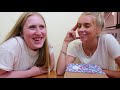SWAPPING DIETS with an AMERICAN STUDENT for 24 HOURS! ⏰ UK vs. USA
