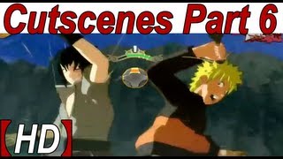 Naruto Shippuden Ultimate Ninja Storm 3 Walkthrough Part 6 (Story Cutscenes Movie) Naruto vs Sasuke