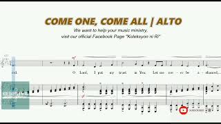 Come One, Come All Alto Vocal Guide By Sis. Riza Ovidos