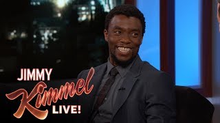 Chadwick Boseman on Black Panther Trailer