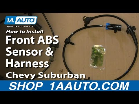2003 Chevrolet S10 ABS Wheel Sensor Replacement | How To ...