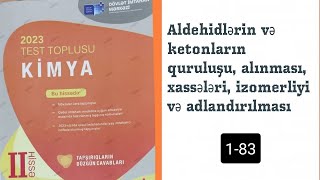 Kimya Test Toplusu 2023 Aldehidlər Və Ketonlar 1-83 0504601051