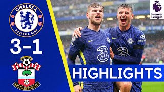 Chelsea 3-1 Southampton | Werner Shines As Blues Move Top Of The Table | Premier