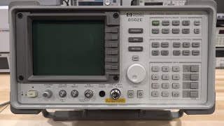Tsp - Teardown, Repair & Experiments With An Agilent 8562E 30Hz - 13.2Ghz Spectrum Yzer