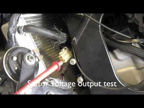 Motorcycle Voltage Regulator Charging and Rectifier Test