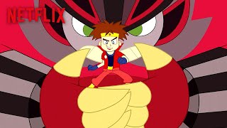 Tinymon Battle Dukey Vs Megabonbonmon Johnny Test Netflix After School