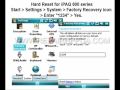 Foto pequena How to Soft and Hard Reset HP iPAQ 610, 612, 614, 610c, 612c, 614c