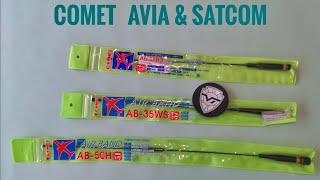   Satcom   Comet AB-35HS, AB-35WS, AB-50H