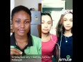 Alexandra burke- hallelujah cover on smule by Santos sisters + Vicky..
