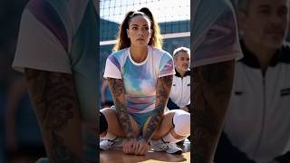 Worlds Tallest Volleyball Storm Angel Fierce & Graceful