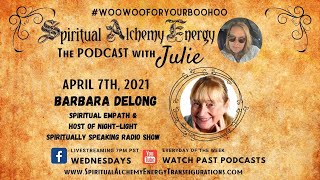 Episode 45: Barbara DeLong Spiritual Empath & Host of Blog Talk Radio Show "Night Light"
