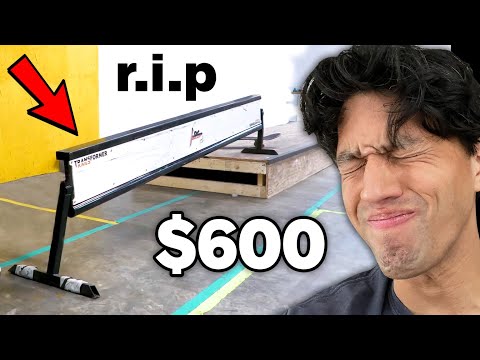 Someone STOLE My $600 Skateboard Rail