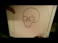 How to Draw a Sugar skull - Skull drawings