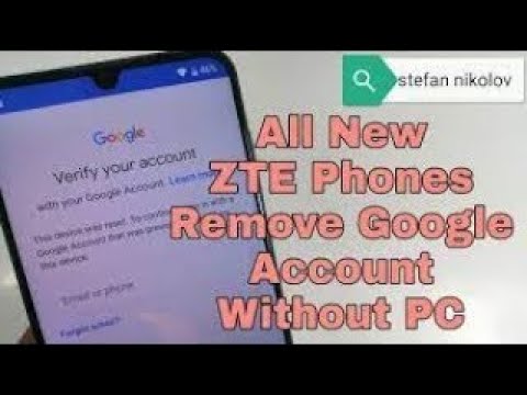 New Method ALL ZTE Blade A7s 2020 Remove Google New Method ALL ZTE Blade A7s 2020 Remove Google