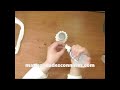 Como hacer una cestita pequeña con un tubo de papel higienico