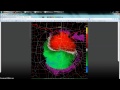 4/02/2014 -- "HAARP ring" / RADAR pulse vaporizes Hailstorm and Possible Tornado