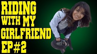 Riding A Harley Sportster With My Girlfriend - Getting Beers