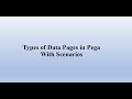 Types of Data pages in pega || page use with Example #pega #database #datapage