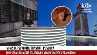 Uhapšeni U Srbiji Ispred Džamija Ostavljali Svinjske Glave Sa Natpisom Makron