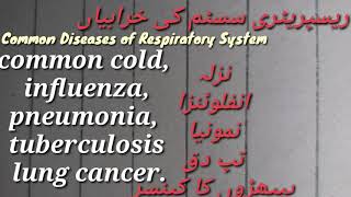 Cl 7Th General Science Disorder Of Respiratory System