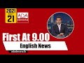 Derana English News 9.00 PM 21-05-2021